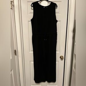 Chic Black Sleeveless Jumpsuit